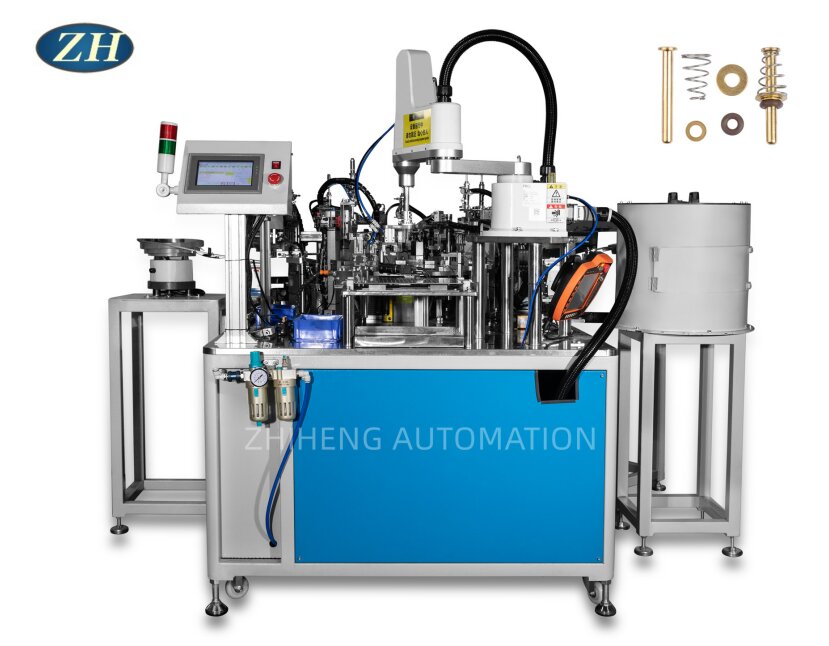 What are the advantages and features of the O-ring Spring Double Gasket Assembly Machine ？