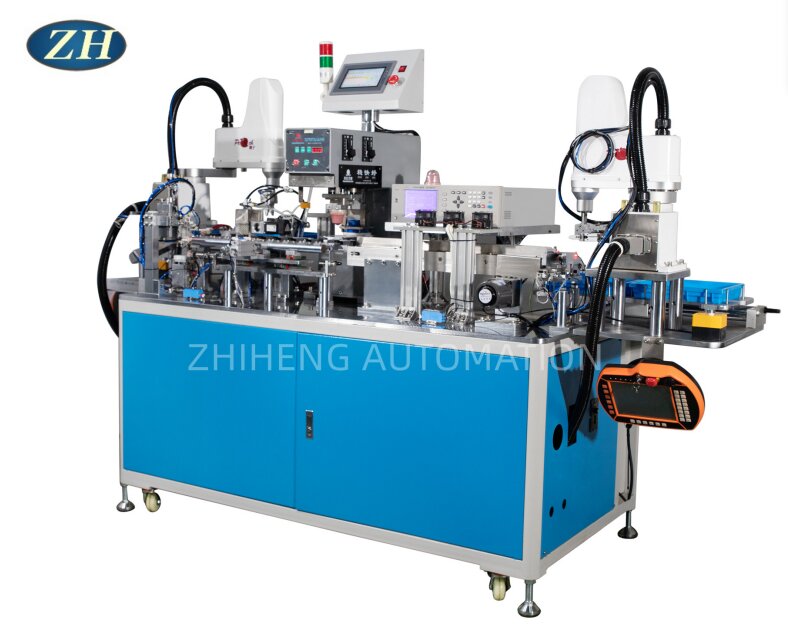High Degree Of Solenoid Valve Coil Testing And Printing Machine Line