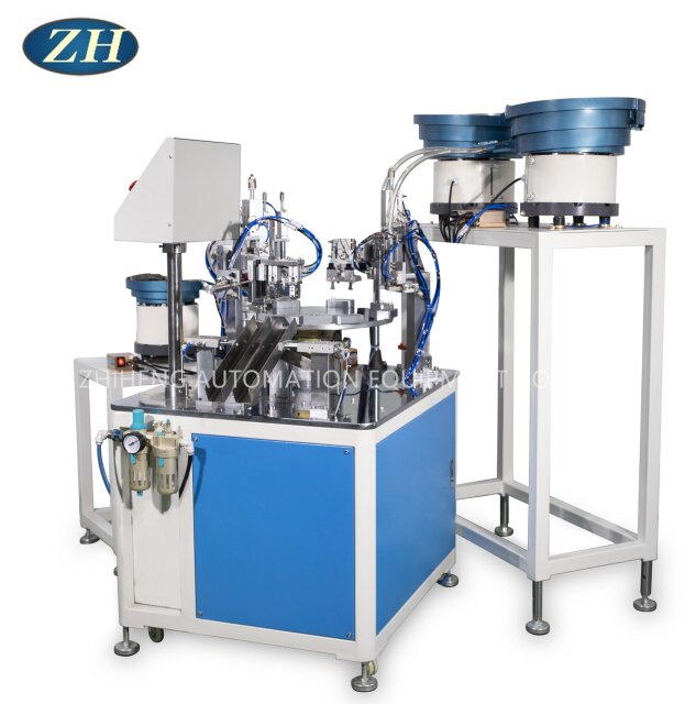 White Rod Sealing Ring Automatic Assembly Machine High Precision