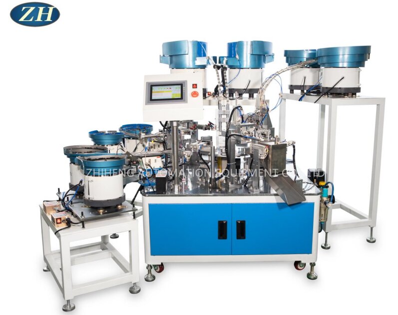 White Rod Sealing Ring Spring Assembly Machine Strong Flexibility