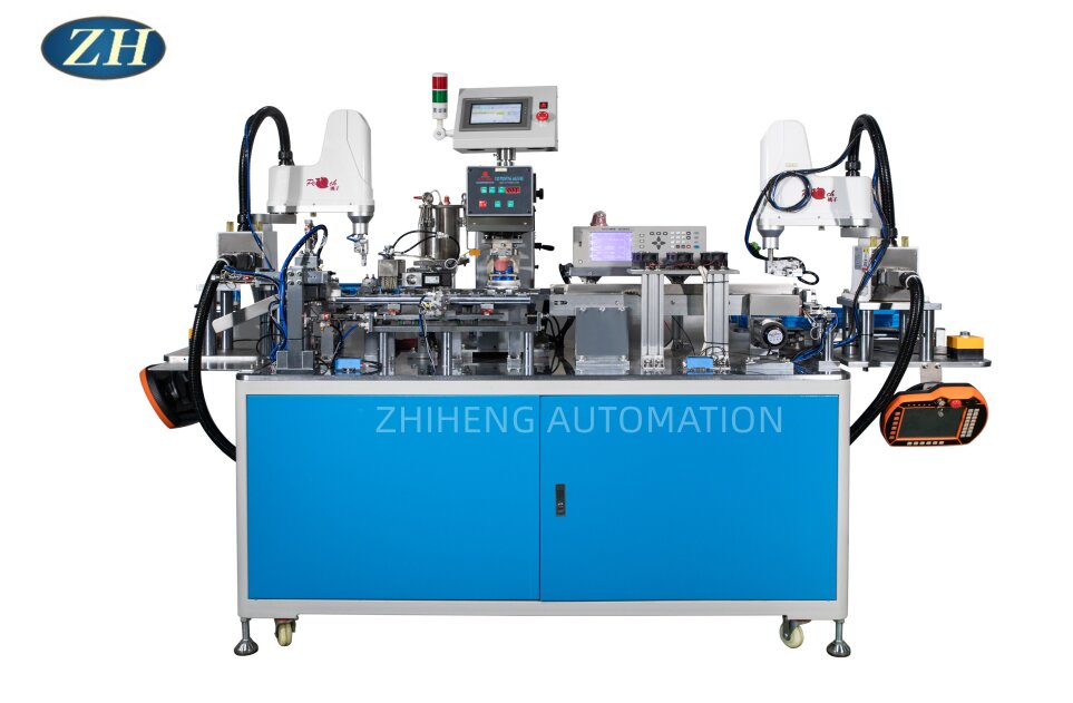 High Degree Of Solenoid Valve Coil Testing And Printing Machine Line