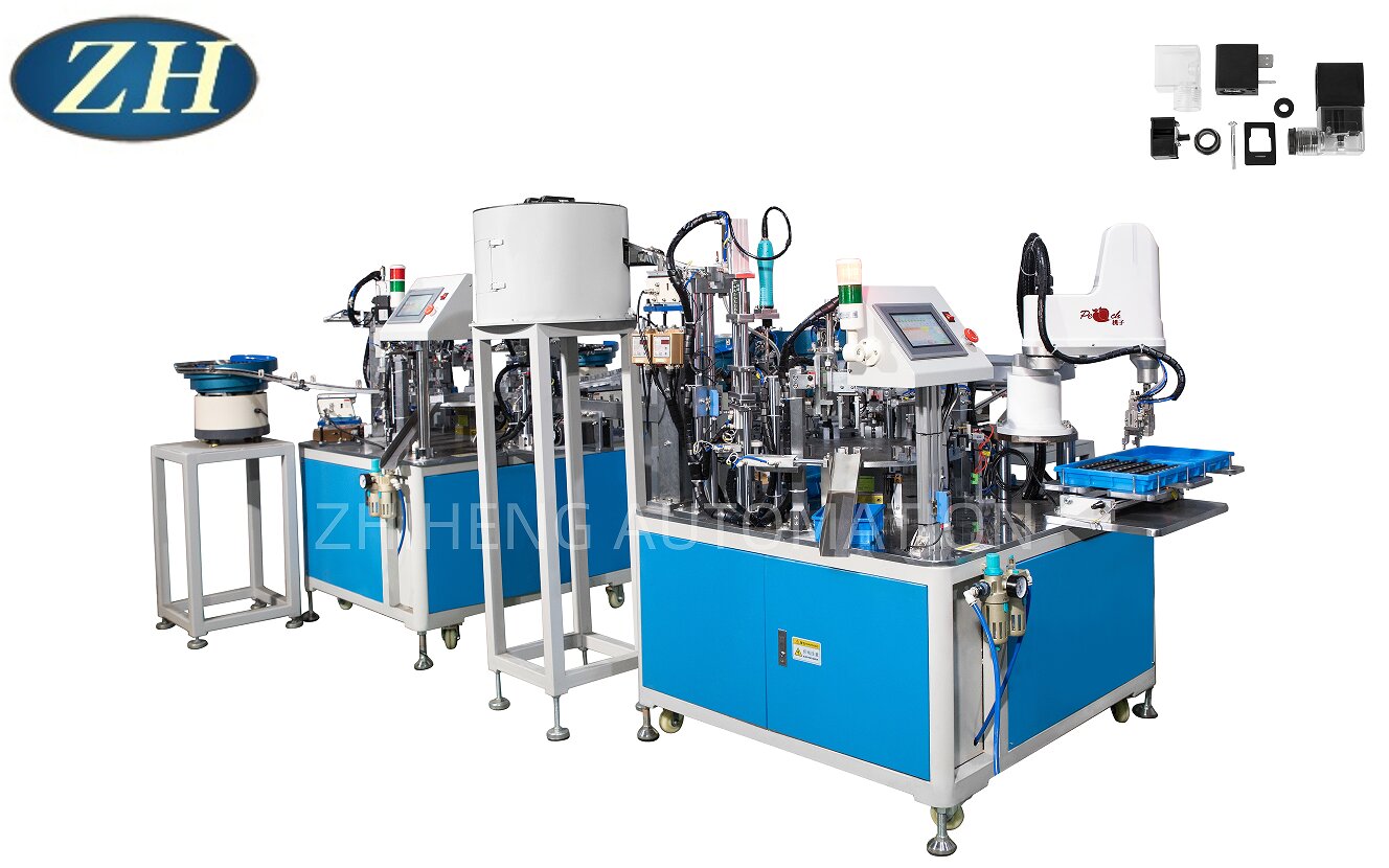 Solenoid Valve Assembly Machine Line Good Security
