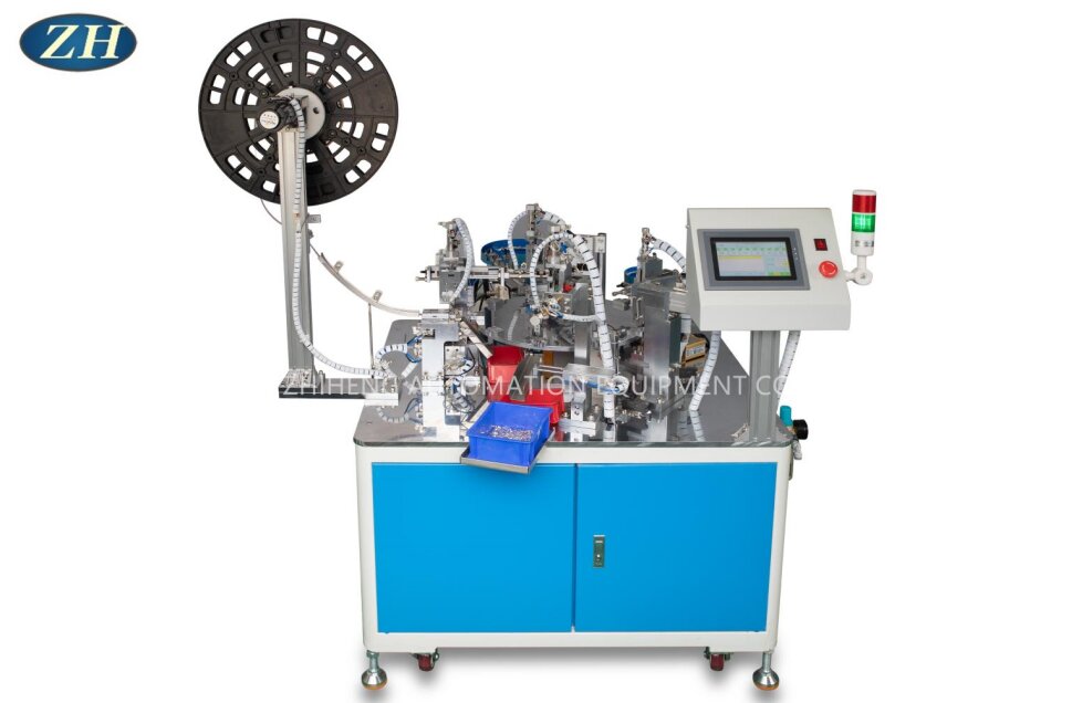 Belt Feeder Riveting Machine Line Good Security